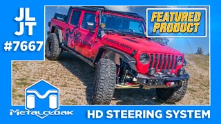 Featured Product: Heavy Duty Steering Systems for the Jeep JL Wrangler and JT Gladiator
