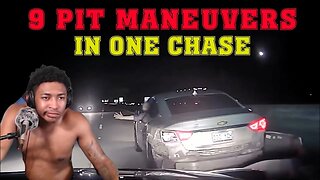 DewayneReacts to 9 PIT MANEUVERS in ONE Chase. Epic High Speed Police Chases.