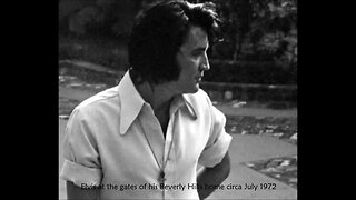 Elvis interview; July 1972 unknown location