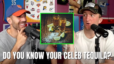 DO YOU KNOW CELEBRITY TEQUILA BRANDS? 🥃