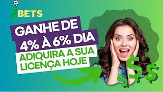 🚨URGENTE! IBETS: LANÇAMENTO SURREAL, BOT DE OPERAÇÃO AUTOMATIZADA QUE RENDE 4% À 6% DIA