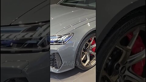 😱Audi RS6 Performamce at Audi Studios Stoclholm, Sweden ❤️ #audi #audirs6 #audirs6avant