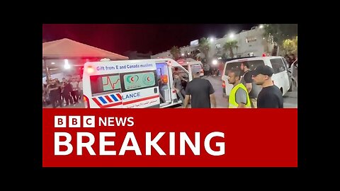 Israel: Hundreds killed in air strike on Gaza hospital, Palestinian officials say