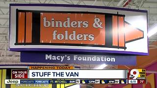 Stuff the Van: Help Greater Cincinnati's teachers, students at Kenwood Towne Centre