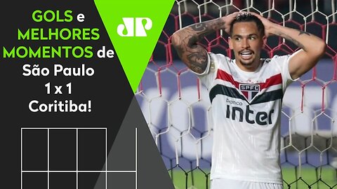 SÃO PAULO 1 X 1 CORITIBA | GOLS E MELHORES MOMENTOS | 23/02/2021