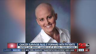 Breast cancer survivor pays it forward with patients