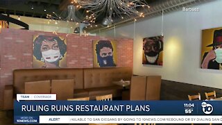 Ruling ruins restaurant plans