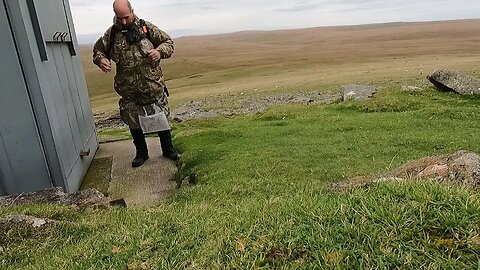 Arrived at Great Miss Tor out of the wind 4th Oct 2023