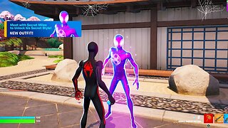 Secret SUPER LEVEL STYLES in MILES MORALES Update! (Fortnite)