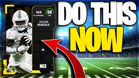 Claim Your FREE 88 Overall Jalen Waddle TONIGHT in Madden 23 Ultimate by doing THIS..