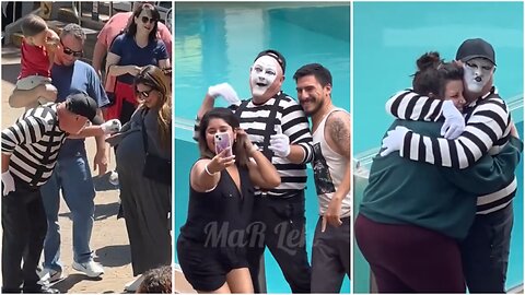 Tom mime SeaWorld looking 👀🤣 | funny