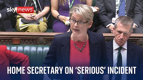 Southport: Home Secretary addresses 'extremely serious' incident in Commons