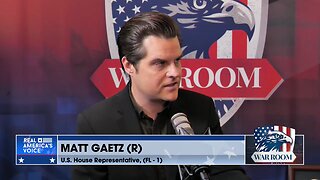 Rep. Gaetz Joins Steve Bannon To Discuss Jim Jordan As Speaker And The Evolving Events In Israel