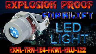 Blue LED Forklift Safety LED Warning Light Explosion Proof