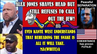 ALEX JONES SHAVES HEAD / KANYE LEADS THE WAY