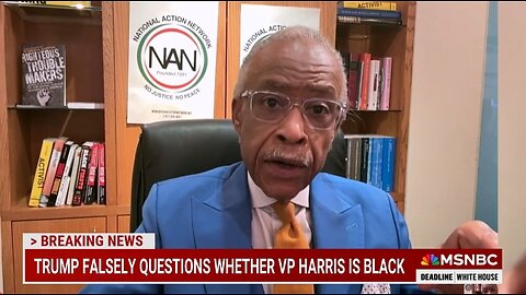 Sharpton: Trump Went To NABJ Convention To Attack Our People