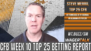 College Football Week 10 Picks and Odds | Top 25 College Football Betting Preview & Predictions