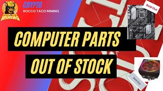 Computer Parts Out Of Stock