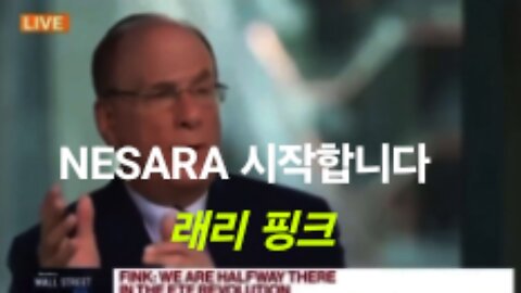 NESARA 시작합니다. 래리 핑크 블랙록 회장. 240608