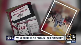Controversial yearbook photo at Centennial Middle School