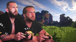 Andrew & Tristan Tate Plays Minecraft