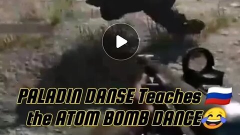 🇷🇺 Atom Bomb Dance 🤣 Fallout 4 Parody based on @vergessenerproduction8915 Paladin Danse song