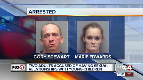 Man, woman accused of sexual battery of two minors in Lee County