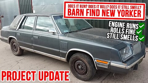 Project New Yorker Update - Is this £500 Barn Find Chrysler any good?