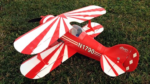 E-Flite UMX Pitts S-1S BNF Basic Sunset Flight and RC Plane Crash with AS3X Technology