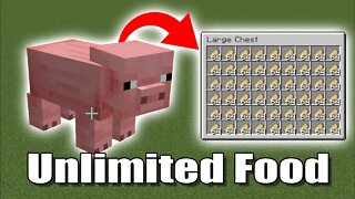 Minecraft 1.19 - How to Build a Pig Spawner Farm [EASY+EFFICIENT] for Unlimited Food!!!