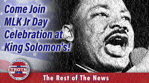 Come Join MLK Jr Day Celebration at King Solomon's!