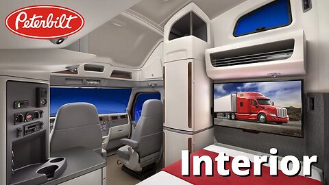 The New Peterbilt 579 INTERIOR - The Most Luxurious Bedroom on Wheels