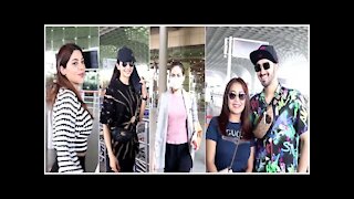 Mira Kapoor, Rakul Preet singh, Nikki Tamboli, Neha Kakkar & Rohanpreet snapped at the Airport