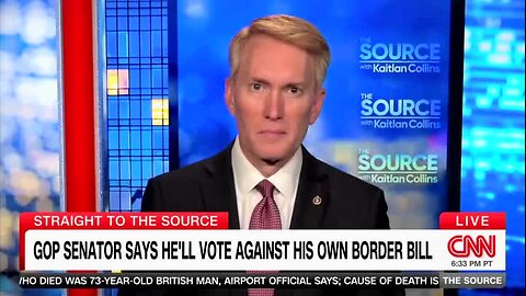 Lankford on Voting Against His Border Bill: ‘It’s No Longer a Bill, Now It’s a Prop’