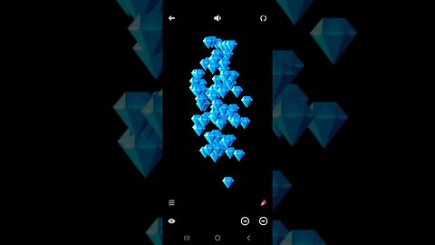 Tangle app on Android: Twirling chaos emeralds