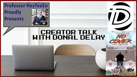 Creator Talk with Donal DeLay, artist for Cash Grab and No Cover.