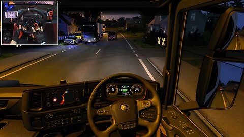 Twilight Time Work Using Overweight Transport Specials - Euro Truck Simulator 2 | Logitech G29