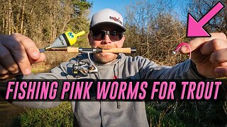 Catch MORE Trout With PINK WORMS! (UNEXPECTED CATCH!!)