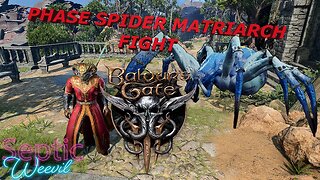 Baldur's Gate 3, Sorcerer .Phase Spider Matriarch Fight