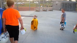 This Adorable Girl In Football Gear Is The Cutest MVP