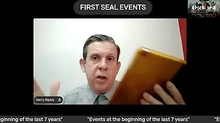 FIRST SEAL EVENTS - END TIME BIBLE PROPHECIES