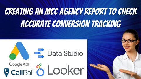 Google Ads Report For MCC Agency Account In Data Looker Studio Connecting CallRail