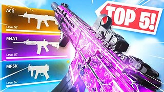 Warzone Top 5 Weapons You MUST Use (Call of Duty Warzone Best Guns)