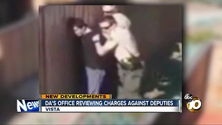 Sherriff's Department reccomends charges against deputies to DA's Office over violent arrest