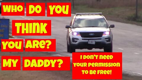 🔴Who do you think you are, My daddy? I don't need your permission 1st and 2nd amendment audit fail🔵