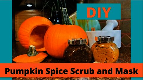 🎃 DIY Pumpkin Spice Scrub and Mask 🎃