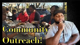 Community Outreach Pan Africanism Strikes Back Style! #feedthepeople #LA #southla