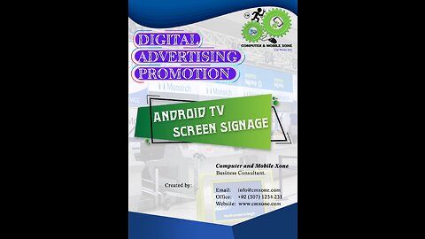 Digital Signage For Android TV