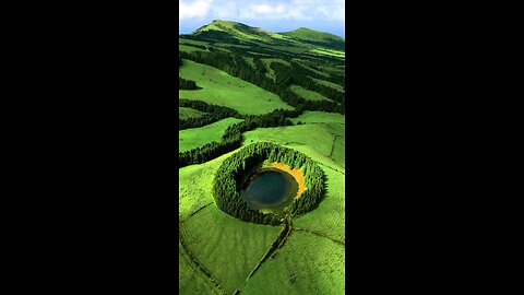 Lakes of Azores, Portugal.