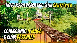 NOVO MAPA BRASILEIRO COM SÍTIOS E FAZENDAS REALISTAS FARMING SIMULATOR 22